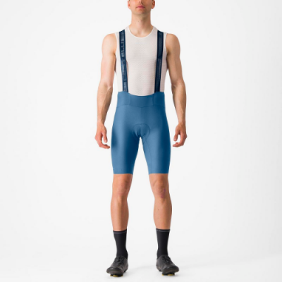 Castelli Espresso Bib Shorts - Steel Blue