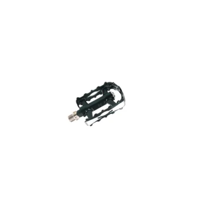 Alloy Pedals - Silver/Black