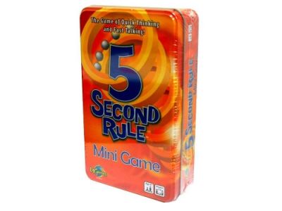 5 Second Rule Card Game - SUPER SALE