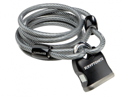 Kryptonite Kryptoflex 818 Cable and Padlock - CLEARANCE