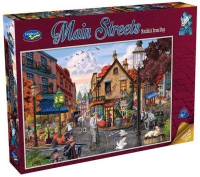 Holdson Main Streets Matilda's Dress Shop 500Pc Puzzle - CLEARANCE