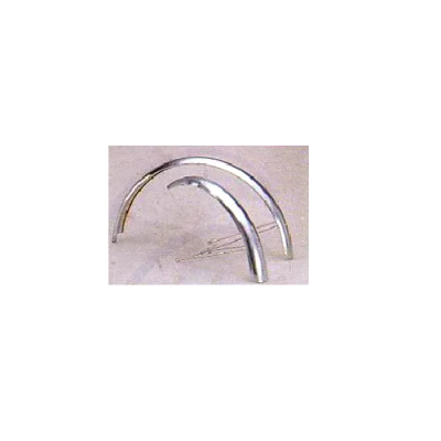 20" Stainless Mudguard Set