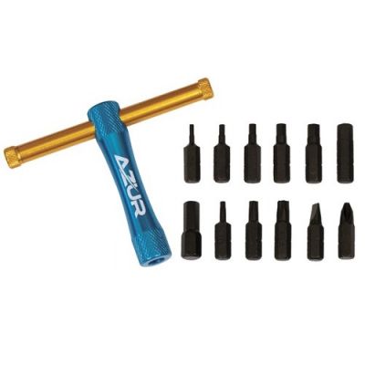 T-Tool  Alloy 12 Bit Wrench Set - CLEARANCE