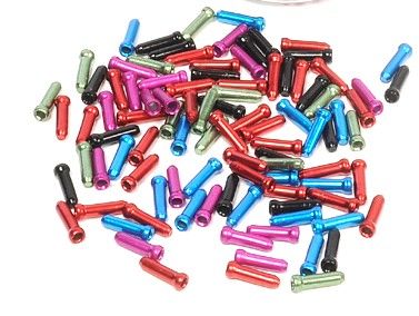 Bike Cable Ends - 6 colours