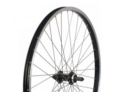Wheelsmith Disc 26" Wheels - Screw On Multispeed Freewheel