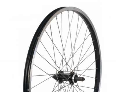 Wheelsmith Q/R 26" Wheels - Screw On Multispeed Freewheel | 135mm OLD - BLACK