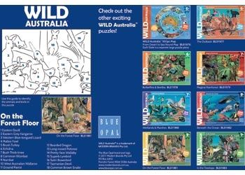 Blue Opal Wild Aust On the Forest Floor 200pc Puzzle