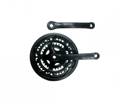 Steel 170mm Crankset - 28/38/48T