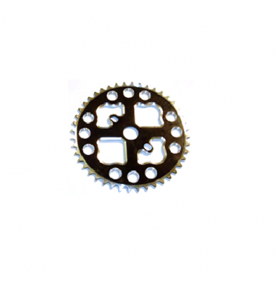 CNC Alloy Chainwheel-Anodized Black