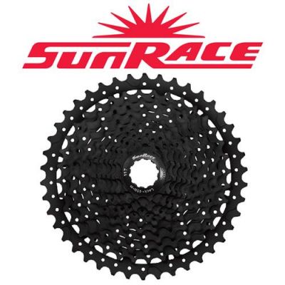10 Speed Cassette - Sunrace MX3  Black
