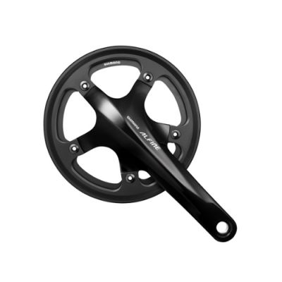 Shimano FC-S501 Alfine Front Crankset - 170mm 45T Black