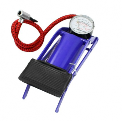 Foot Pump with Gauge - Bike & Ball