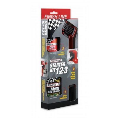 Finish Line Brush With Degreaser & Lube Kit - SUPER SALE