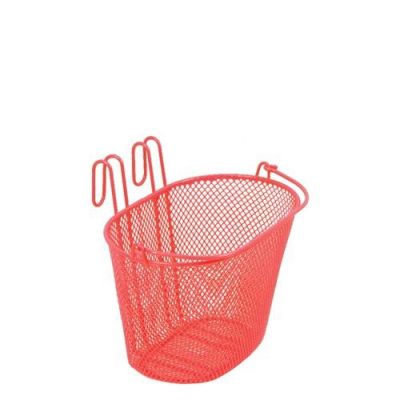 Kids Bitz Hook On Bike Basket - 6 Bright Colours