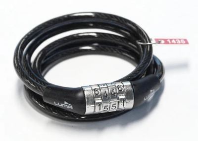 Bikelane Cable Combination Bike Lock - RED HOT DEAL