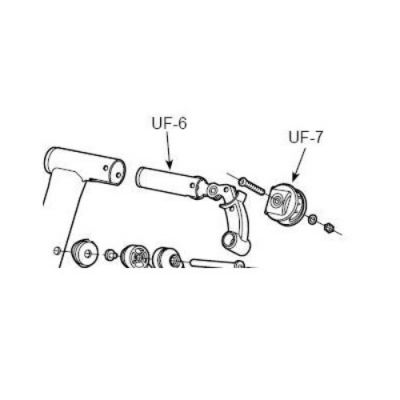 Minoura Drive Roller, Axle & Bearing For LR240
