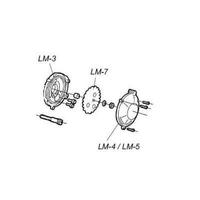 Minoura Alloy Flywheel For Rda And Basic