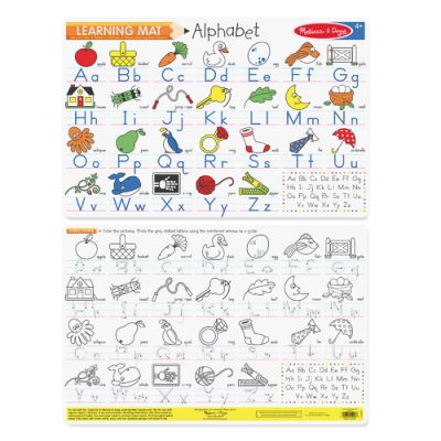 Melissa & Doug Write A Mat - Alphabet - CLEARANCE