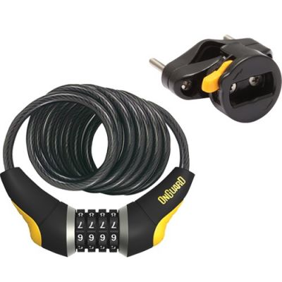 OnGuard Doberman Combo Cable Lock 185cm x 10mm