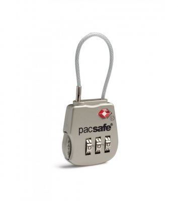 Pacsafe Prosafe 800 TSA Accepted 3-Dial Cable Lock - SUPER SALE