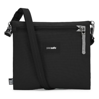 Pacsafe GO Crossbody Pouch - Jet Black