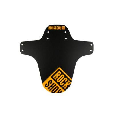 Rockshox Mtb Fender - Black/Neon Orange Print
