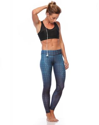 SIX30 Blue Illusion Tights - CLEARANCE
