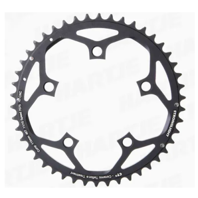 Road Stronglight 50T 130Mm Bcd 10/11 Speed Chainring - Black