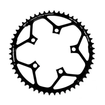 Road Stronglight 53T 110Mm Bcd 10/11 Speed Chainring - Black
