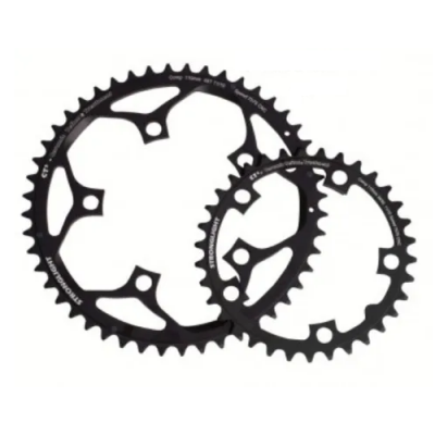Road Stronglight 52T 110Mm Bcd 10/11 Speed Chainring - Black