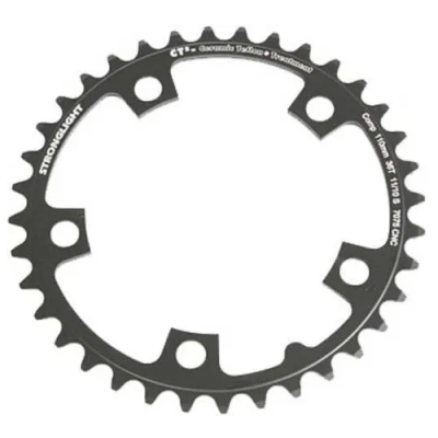 Road Stronglight 39T 110Mm Bcd 10/11 Speed Chainring - Black