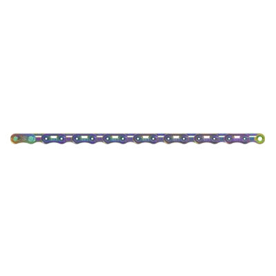 Sram Red E1 Flattop 12 Speed Chain With PowerLock - Rainbow - SUPER SALE