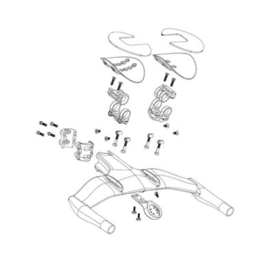 Sram Road Handlebar End Plugs - Pair - SUPER SALE
