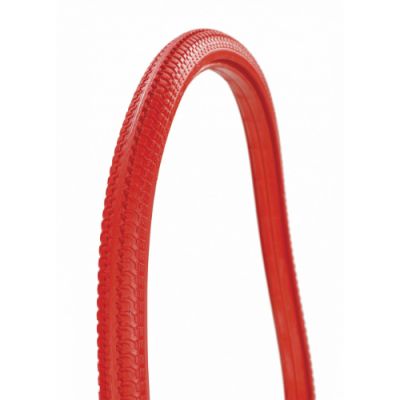 24 X 1-3/8 PUF Tyre, RED SOLID