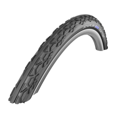 Schwalbe Downtown 24 x 1 Wheelchair Tyre - Black