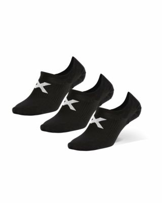 2XU Invisible Sock - 3 Pack - size S CLEARANCE