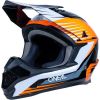 Black/Sunburst Orange Fullface Helmet
