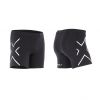 2XU Men's Compression 1/2 Short Range - Black Silver