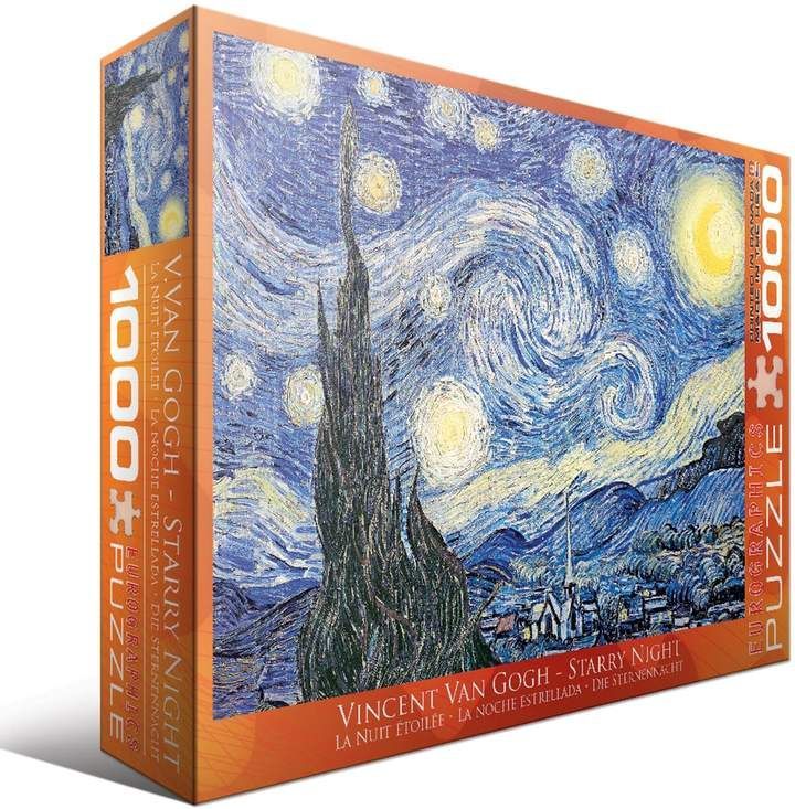 EUROGRAPHICS VAN GOGH, STARRY NIGHT 1000pc PUZZLE Toy Warehouse SALE